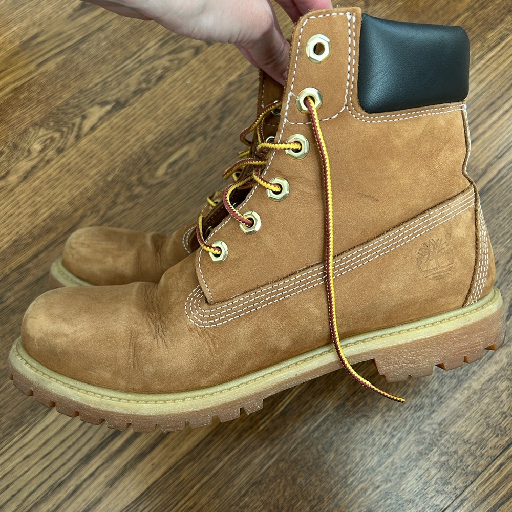 Timberland Women's Tan Leather Boots